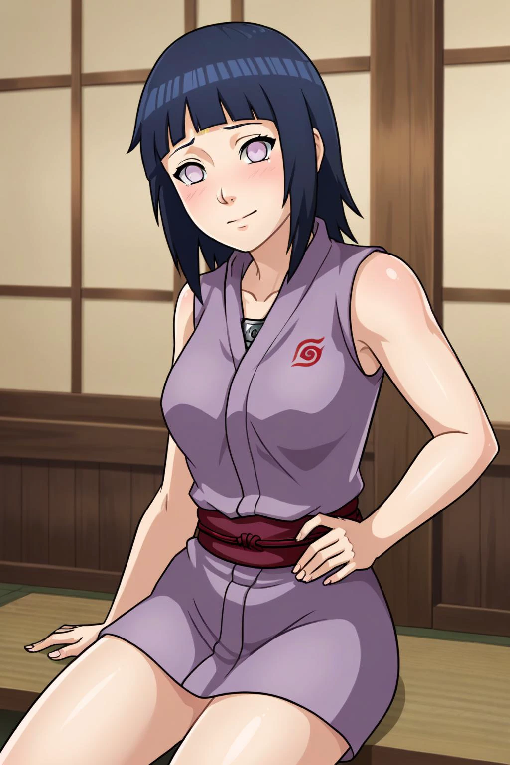 <lora:SDXL - Char - Hinata-01-01-128-128-15-10:1> 1girl, hinata from naruto