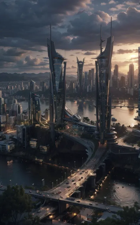 skyscraper, (zenithal angle), sunset,
((by Iwan Baan)),
<lora:XSArchi_127:0.75>
<lora:Concept_scenery_background:0.3>
