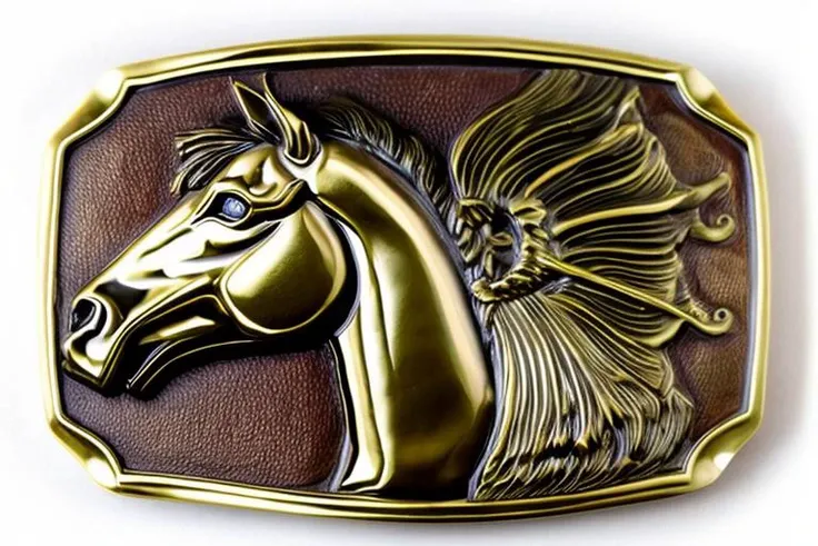 detailed klamra brass relief horse mustang head on shield, studio lighting <lora:Klamra:1> <lora:add_detail:1>
