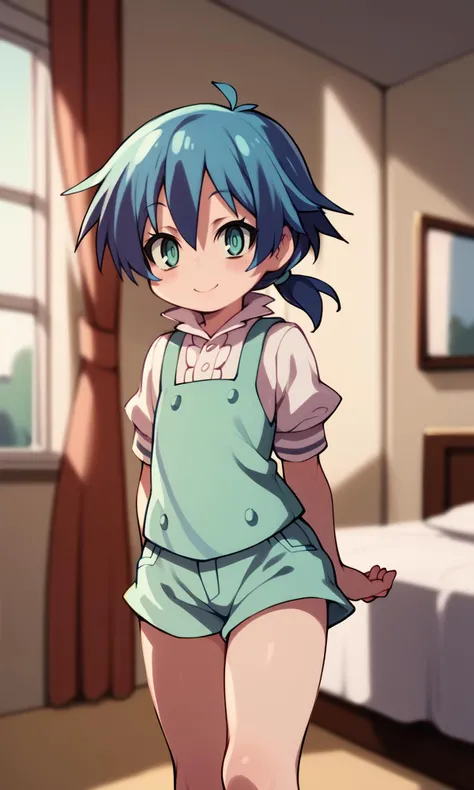 score_9,score_8_up,score_7_up, score_6_up, BREAK
lloyd, aqua eyes, blue hair, low ponytail,
indoors, bedroom, looking at viewer,
<lora:LloydDeSaloum_Pony:1><lora:sd_xl_dpo_lora_v1:0.35> <lora:ZN-MAnon-XLV7.2:0.8>