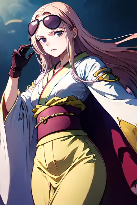 Hina, <lora:Hina_V2-000004:0.7>, (kimono:1.3), medium breast, sunglasses on head,, (masterpiece:1.2), highres, best quality, 8k,
