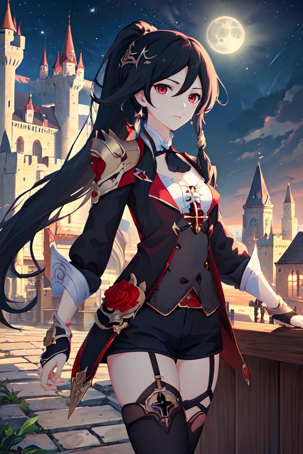 Honkai Impact 3rd-Fu Hua-Blood Voivode |  崩坏三-符华-血月魔影 v1.0