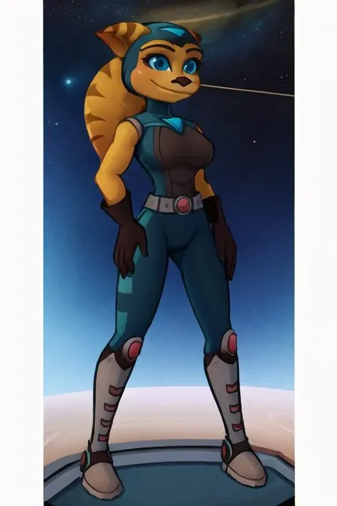 masterpiece, best quality, 1girl, absurdres,
angela cross, anthro, anthro female, furry, furry female,
medium breasts, wide hips, thin waist, bubble butt, (space:1.2), (athletic), (dynamic pose:1.1)
nsfw, <lora:AngelaCrossLORA-step00003000:0.8>