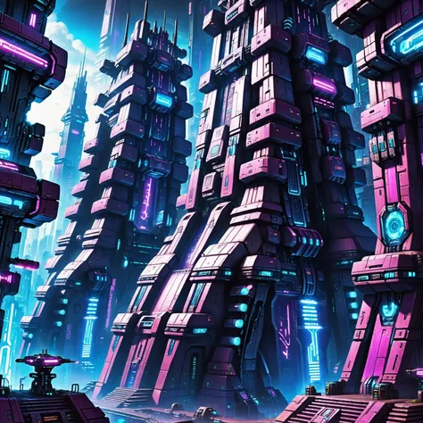 cyberpunk, scifi, indescribable fantasy city beyond the beginning of reality<lora:EnvyBetterHiresFixXL01:0:hr=1><lora:EnvyAztecArchitectureXL01:1>