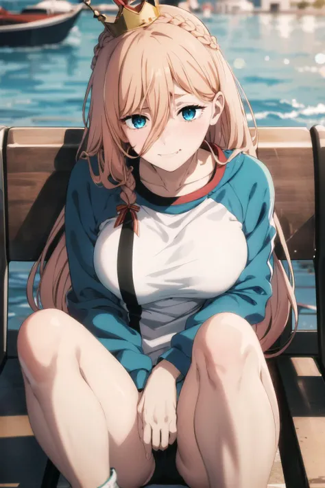 masterpiece, best quality,1girl,<lora:Loha:0.8>,chainsawman,
flat chest  (eyes visible through hair)
silver eyes, 
vivid yellow hair, 
very long hair , 
double bun, 
drill hair , 
blunt bangs, 
sideburns , 
(squinting eyes:1.4) smile, 
blush , 
amber blazer, school uniform, bowtie  ankle socks platform sneakers
lantern floating, warm light sunset, rays light sparkles lens flare deep shadows, depth of field peerless scenery sentimental
