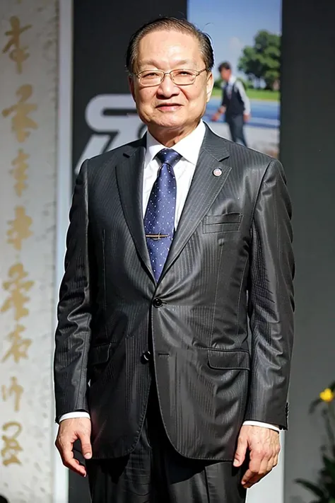 arafed man in a black robe and red tie posing for a picture, yangjun chen, wei wang, pengzhen zhang, 千 葉 雄 大, lei min, yihao ren, qichao wang, huifeng huang, jeongseok lee, chengwei pan, bo feng, wenjun lin, jinyiwei