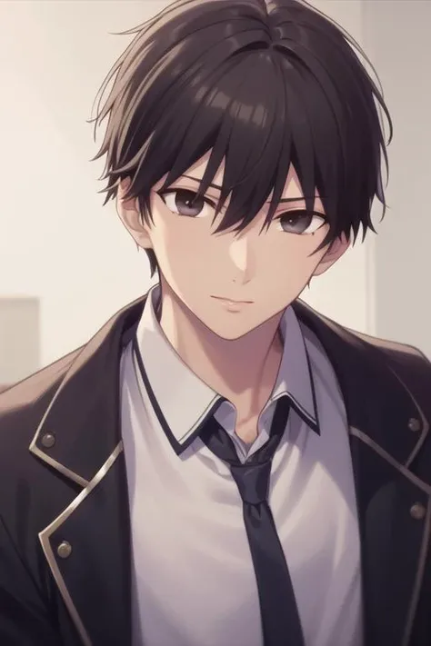 masterpiece, best quality, high quality, 1boy, solo, male focus, looking at viewer, upper body, <lora:manabe_kakeru:0.70>, manabe_kakeru