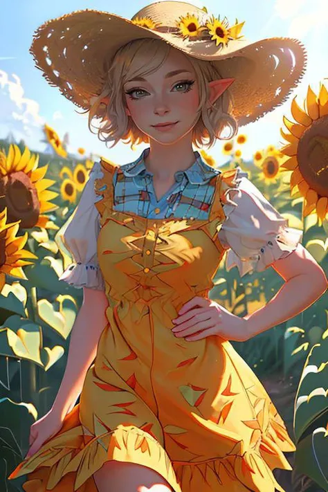 DEN_elefire_grey,
(walking through a field of sunflowers wearing a (summer dress:1.3) and sun hat, field, sunflowers, summer, scenic:1.2),
bokeh, f1.4, 40mm, photorealistic, raw, 8k, textured skin, skin pores, intricate details <lora:epi_noiseoffset2:1>, epiCRealism <lora:ClothingAdjuster3:-1>