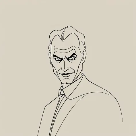 impactful paint of The Joker <lora:The_Line:0.8>, highly detailed, 8k, sharp, professional, clear, high contrast, high saturated, , vivid deep blacks, crystal clear