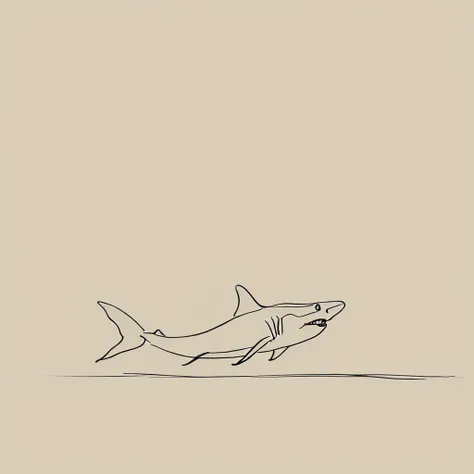 A shark coming out of water   <lora:The_Line:0.8>