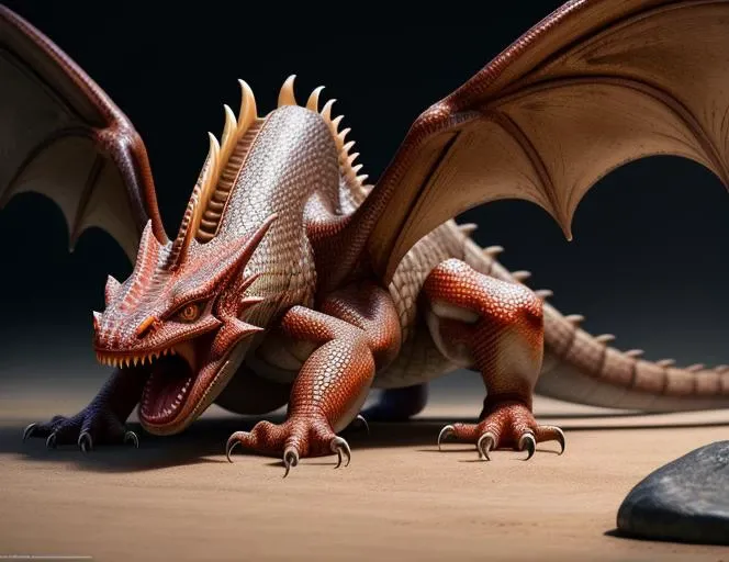 large wings, Dragon, reptile, realistic, scales, claws, open mouth, glowing eyes, realistic hd <lora:silavra:0.4> artstyle, (extremely detailed CG unity 8k wallpaper), full shot body photo of the most beautiful artwork in the world, medieval armor, professional majestic oil painting, trending on ArtStation, trending on CGSociety, Intricate, High Detail, Sharp focus, dramatic, photorealistic painting art,