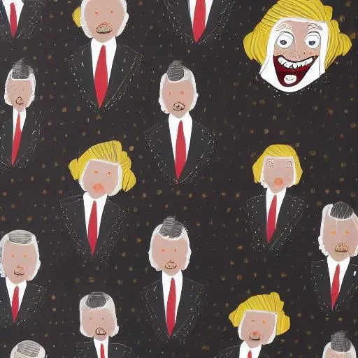 donald trump, solo, ab0rigin41 style <lora:ab0rigin41-000020:0.8>