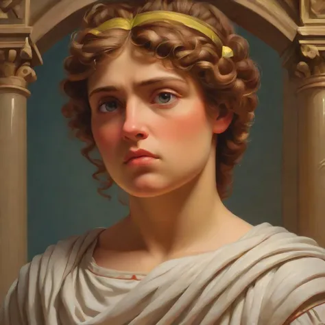 Classicism Art, ((oil painting)), ((masterpiece)), ((best quality)), ((ultra-detailed)), (illustration), ((impasto paintings)), highres, (beautiful detailed), saint(beautiful detailed faces), cinematic lighting, classicism,full body, inspired by Roman and Greek culture, clarity, harmonious, classicism art <lora:PAseer-SDXL-LCM+Turbo:1>