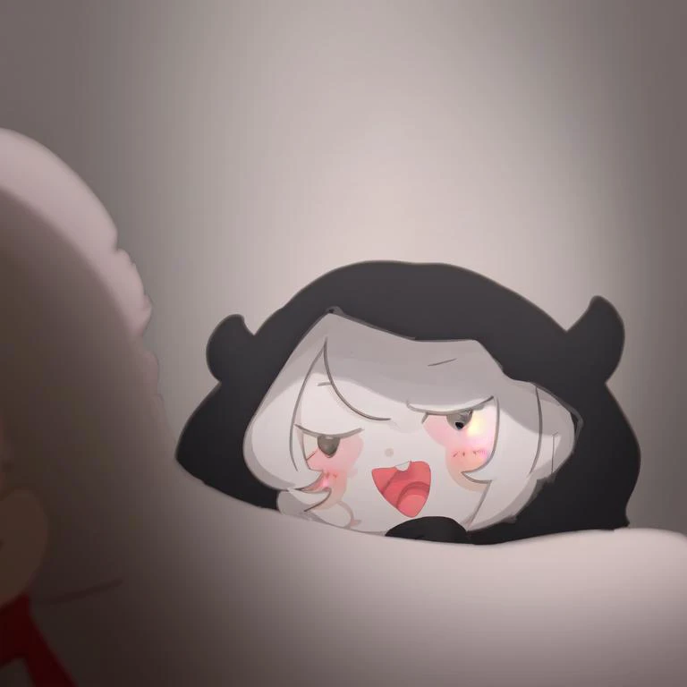 ((1girl)), 5boy, boo, <lora:Boo:1>, mature female,