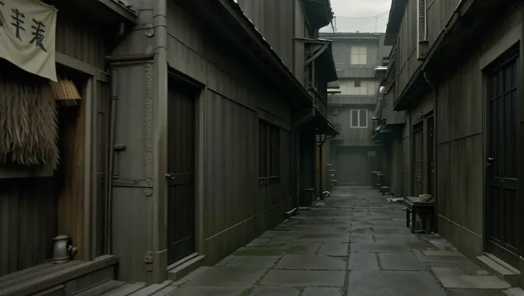 <lora:Roger_Deakins_Cinematography:1>, Mizuiro Kaiwai, alley,, movie still, Fantasy Genre