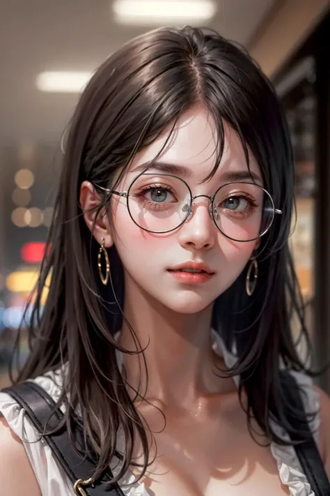 best quality,masterpiece,highres,original,extremely detailed wallpaper,perfect lighting,extremely detailed CG,<lora:add_detail:0.3>,
<lora:circle-glasses_v1.1:0.6>,circle-glasses,