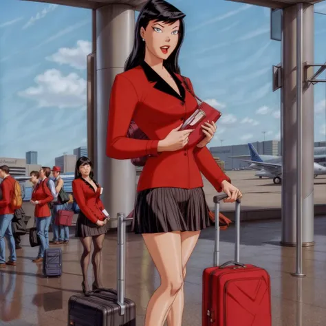 refined,
<lora:LoisLane 20:.75> full body of  lois lane standing in an airport <lora:add_detail:2>  illustration