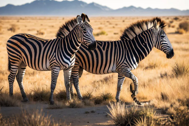 desert landscape (masterpiece, best quality:1.2), ultra-detailed, group of zebras,  (realistic:1.5), <lora:EdobZebra_v1.0:0.8>