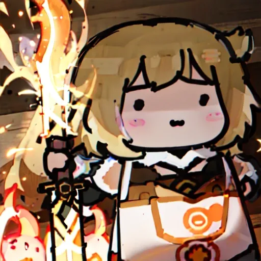1girl,lumine \(genshin impact\),sword,<lora:childrensDrawingLora_v10:1.2> <lora:genshinImpactYing_ying:0.5>