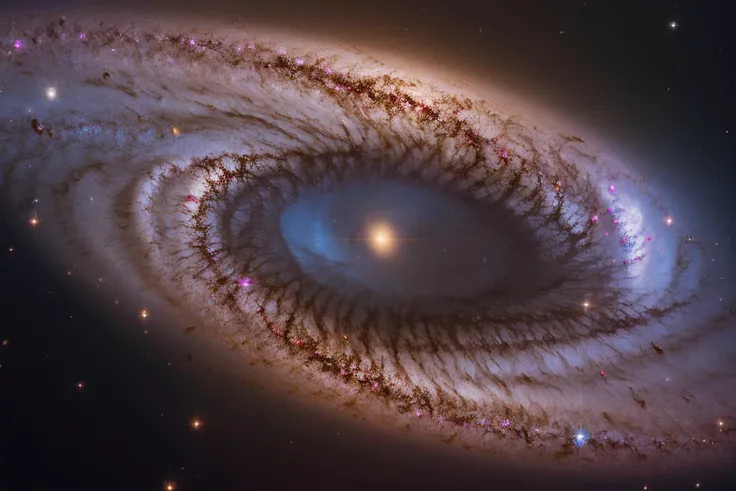(8k, RAW photo, best quality, highres:1.2), (realistic, photo-realistic:1.37), nebulae, stars, stars in the background, galaxy,galaxies in the background, milky_way , glint , [sparkle_background],  flare, space,  deep space,   picturesque,   blackhole , supermassive blackhole ,  twilight, [starry_background],   bright white, bright blue, red, orange,  cyan, yellow, purple, pink, green, azure ,  aerial_fireworks, constellation, constellation_print,  dusk, dust,   halftone_background,  light_particles,     sparkler,  starry_background,  telescope, twilight, ((black background, dark_background):1.5), Fraunhofer diffraction,