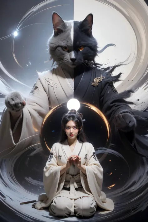 Full shot, fox
Anthropomorphic, shaman, Chinese ink
Style, amazing epic ancient Chinese themes,
Wuxia style, Chinese fairy tale, height, four heads,
Detailed, dynamic, cinematic, stunning, realistic
Lighting and shading, vivid, vibrant, 8k, Octane rating
Rendering, Unreal Engine, very detailed, concept art,
Reality, the crying engine,
-ar 5:3 -q2 -s 750 -V
5