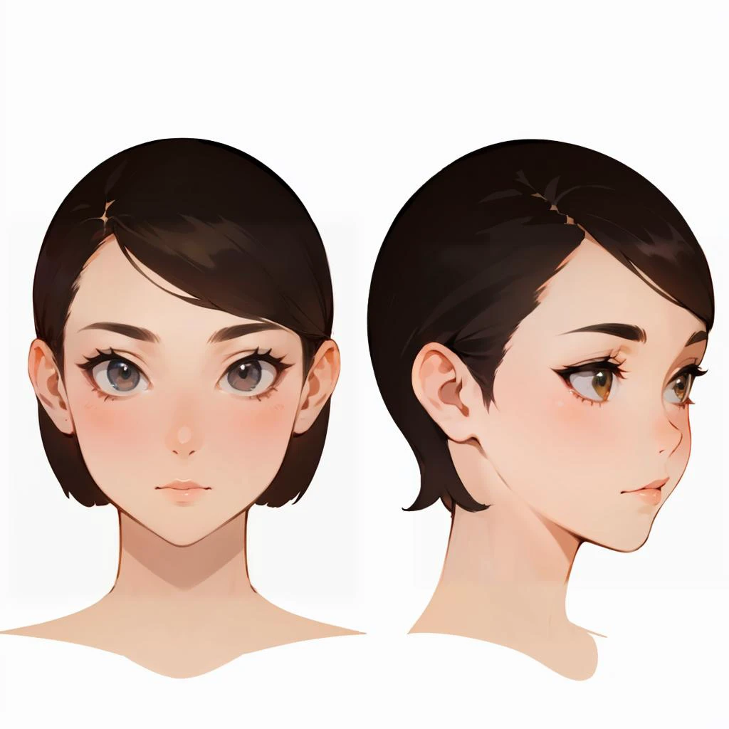 (white background, simple background:1.3), brown eyes, 1girl,
MultiView, <lora:VariationOfExpression:0.3>,
<lora:noline:.5>,
<lora:DollFaceTurn_v2:.68>, short hair,
<lora:spiderverse_style_offset:.1>
<lora:botw_style_offset:.1>
<lora:cyberpunk_edgerunners_offset:.1>
<lora:arcane_offset:.1>
<lora:fstjq:-1>, (blush,eyeline,eyeshadow:0.5),