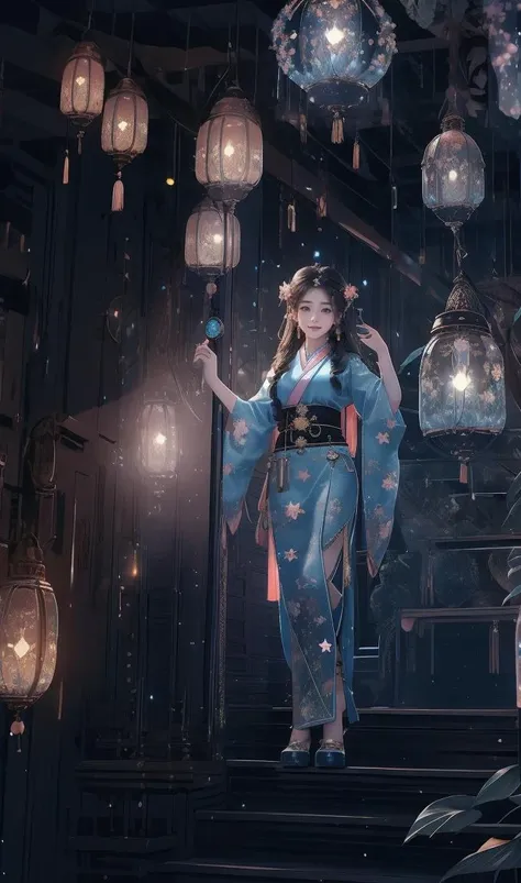 Best quality, masterpiece, high resolution, 1girl, bust, squat, blush, firefly, (seductive smile: 0.8), star pupil, Chinese Hanfu, hair accessories, necklace, jewelry, beautiful face, upon_body , Tyndall Effect, Photorealism, Dark Studio, Rim Lighting, Two Tone Lighting, (High Detail Skin: 1.2), 8k Ultra HD, DSLR, Soft Lighting, High Quality, Volumetric Lighting, Top Shot, Photo, High resolution, 4k, 8k, bokeh<lora:Night scene_20230715120543:1.2>, Night scene,
