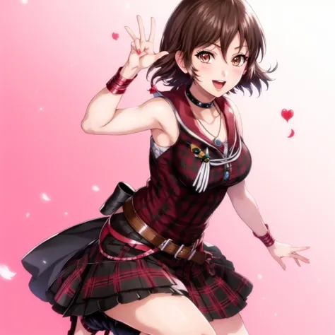 IrisAmicitia, anime, masterpiece, best quality, 1girl, cute pose, smile