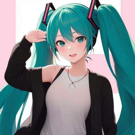 masterpiece, best quality,1girl, hatsune miku, <lora:gaD_v2-000004:9>