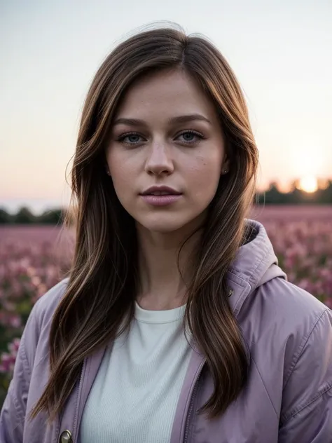 photo of (mbeno1st:0.99), a woman, perfect hair, award-winning photo, sfw, wearing (winter coat), (A tranquil, sunlit field of wild orchids), 70mm, f/8, ((auto focus, color, DOF, Aperture, 8k uhd, dslr, cinematic lighting, insanely detailed and intricate, photographed by a Nikon Z7 II Camera, character, hypermaximalist), (looking at viewer:1.3), appealing, attractive, amative, perfect skin, (detailed background), hyper realistic, super detailed), (DOF, blurry background, bokeh), epiCPhoto, <lora:add_detail:0.5>