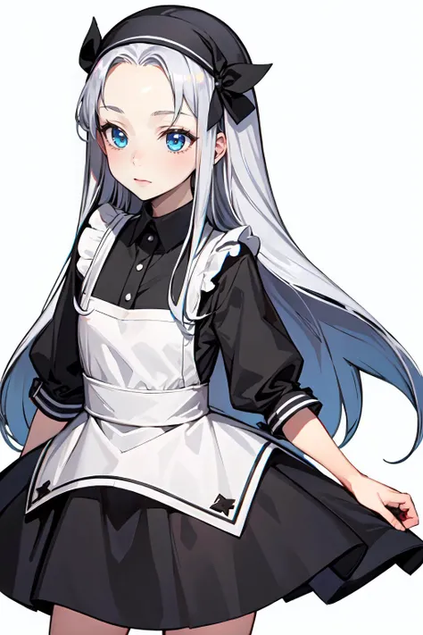 <lora:CHAR-KateTakayama:0.8> KateTakayama, long hair, silver hair, forehead, cowboy shot, <lora:alice_in_wonderland_outfit-v1:1> aliceinwonderlandoutfit,, ultra detailed, masterpiece, best quality, aesthetic, detailed,
