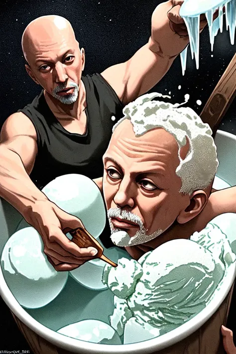 And Erick Avari broke the space and lay upon it the churned milk of the (whiskey and ice cream bush)