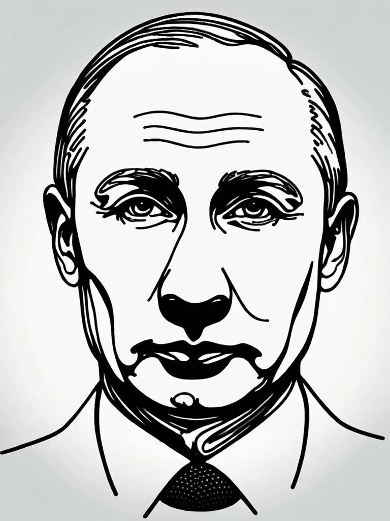 ais-lineart vladimir putin <lora:Line_Art_SDXL:1>