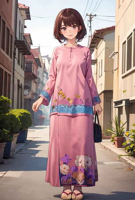 (masterpiece, best quality), 1girl,  <lora:Bajukurung:0.8> Bajukurung