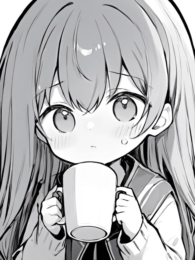 白圣女   | The female protagonist of a black and white comic. v1.0