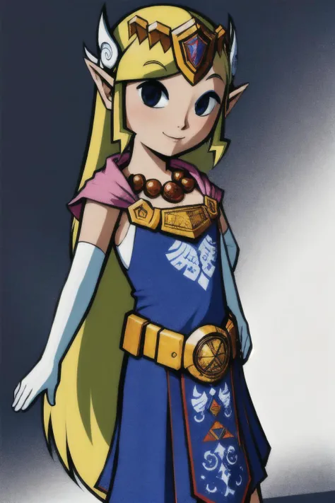 (Realistic:1.5) solo EdobLOZSpiritTracksZelda <lora:EdobLOZSpiritTracksZelda_v1.2:0.8>