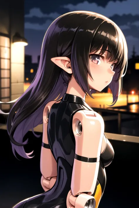 anime - style figure of a woman in a black outfit sitting on a wooden floor, seductive anime girl, from the azur lane videogame, anime moe artstyle, smooth anime cg art, noire, azur lane style, detailed digital anime art, demon anime girl, fine details. girls frontline, [ 4 k digital art ]!!, from girls frontline