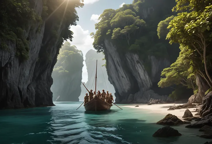 photo
An intrepid explorer sets out to discover a hidden island that supposedly possesses ancient secrets and untold riches, accompanied by a group of skilled adventurers.