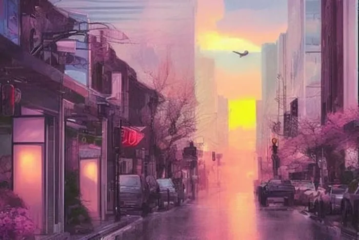 Extremely detailed scene, Downtown Minneapolis, city , sun rays, summertime, somewhat cloudy, day time,detailed cinematic, semi realistic photographic style, art by artgerm, vapodusk1, phtdzk1, BgAniDusk