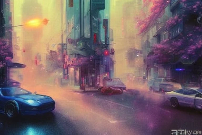 Extremely detailed scene, Downtown Minneapolis, city , sun rays, summertime, somewhat cloudy, day time,detailed cinematic, semi realistic photographic style, art by artgerm, vapodusk1, phtdzk1, BgAniDusk