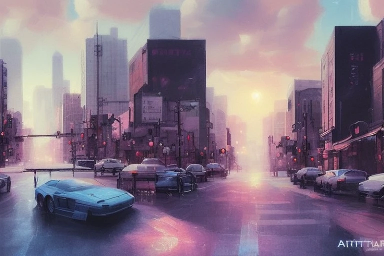 Extremely detailed scene, Downtown Minneapolis, city , sun rays, summertime, somewhat cloudy, day time,detailed cinematic, semi realistic photographic style, art by artgerm, vapodusk1, phtdzk1, BgAniDusk
