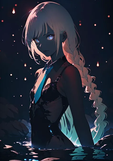 upper body closeup, (pure evil cover photo), wicked (revanent:1.25) girl, (cultist dungeon, half_submerged in the summoning circle:1.2), (prayer pose:1.2), ominous atmosphere, (unparalleled masterpiece photography:1.2), breathtaking portrayal of sinister beauty,
BREAK,
(eerie highlights:1.1), slender delicate body, (small breasts:1.2), skinny nubile figure, detailed photographic quality, realistic glistening skin, slim waist, looking at viewer,
BREAK,
demonic theme, (glossy pink lipstick:0.9), (sly expression, cunning look:1.2), perfect cornea reflections, grey eyes, necktie, (surreal depth-of-field, bokeh:1.25),
BREAK,
(blonde waterfall braid hair), subsurface-scattering glimmers through every strand of hair, eldritch_light shimmers on her shadowy body,
BREAK,
(at night, dark shot:1.1), (eldritch background:1.15), gleaming runes, (creepy style:1.2), looming horror, bloodsplatter, (evil dramatic atmosphere:1.1), haunted photo, phenomenal realism, (mystical:1.15), misty fog,
BREAK,
perfect symmetrty, dark shadows, (photorealistic:1.15), sharp focus, (stunning gradient of shadow blends with the haunting-light:1.1), perfect contrast, professional cinematic shot, pastel gothic, motion blur, glowing dust,
<lora:PerfectFullBreasts-fCV3:0.7>, <lora:lowra_v10:0.6>, <lora:Exposure_control:-0.15>, <lora:add_detail:0.15>, <lora:darkness_v100:0.55>