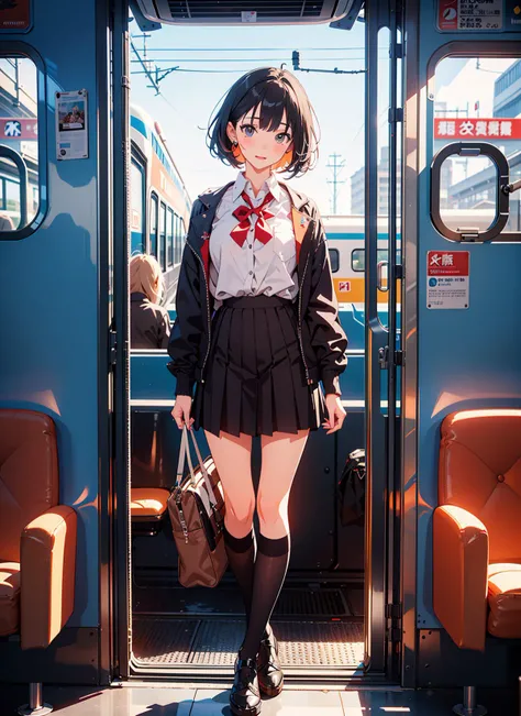 masterpiece, highres, absurdres, high resolution, absurd resolution, highly detailed, high detail, extremely detailed, anime
2girls
railway, train