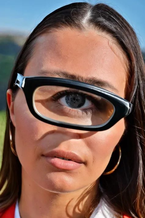 <lora:real_cyclops_v3.0_fp16:1>, realistic photo of a cyclops woman, wearing glasses, looking at the camera, (sharp focus, highly detailed, 4k, 8k, best quality, masterpiece, ultra highres:1)