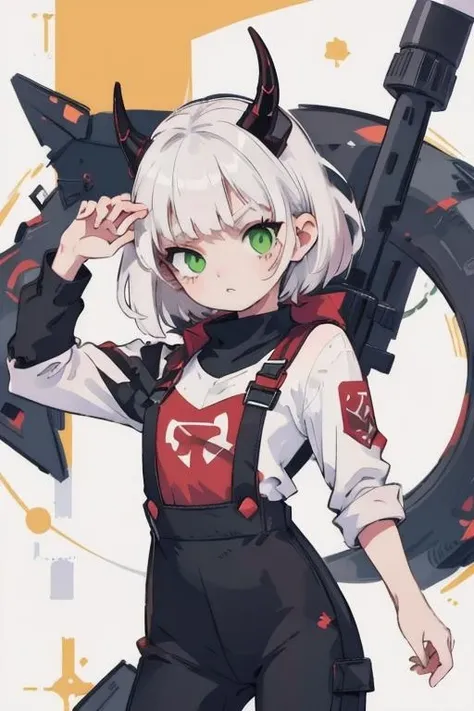<lora:Allay:0.8> Allay, green eyes, black horns, coveralls, popped collar,, (thighs and up):1.5, (face focus), facing viewer, high detailed eyes, high detailed face,
