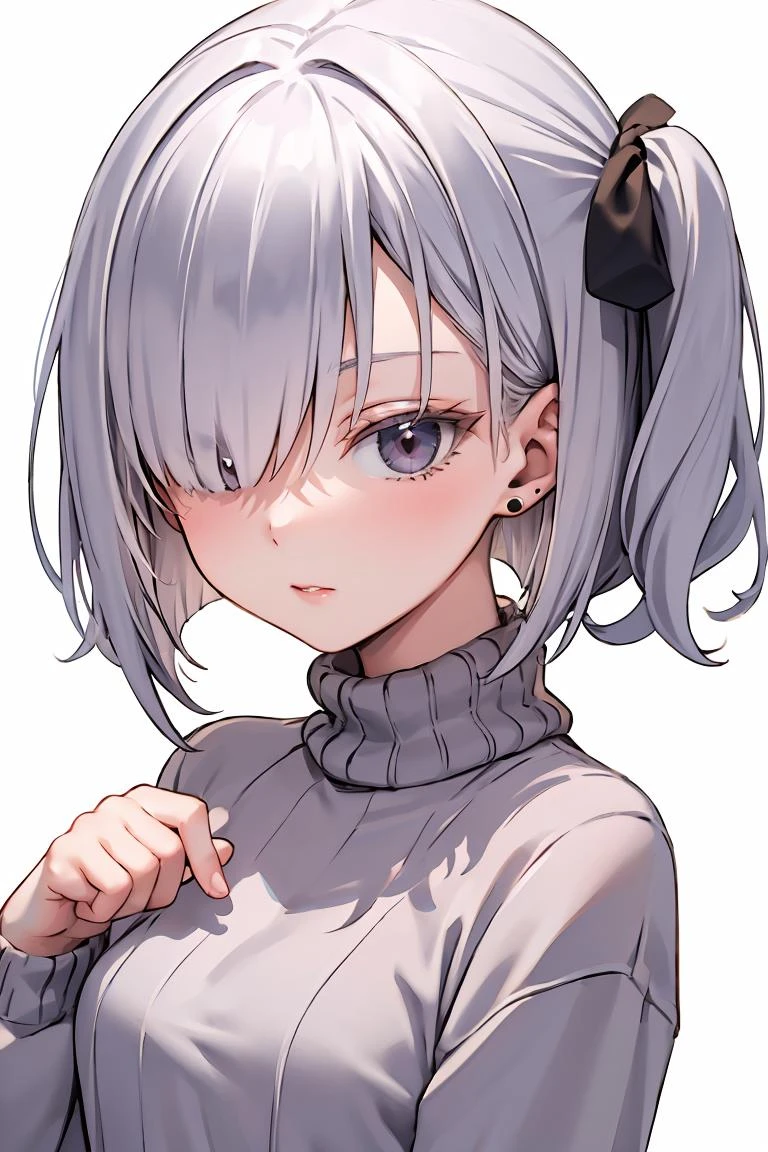 (masterpiece, best quality), 1girl, <lora:fiona_frost:1> fiona_frost, sweater, earrings