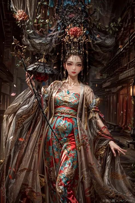 <(best quality, extremery best quality, masterpiece:1.4), (realistic, intricate details:1.4), (photorealistic:1.4), (extremely intricate:1.4), highres, ultra highres, ultra detailed, ultra-detailed, absurdres, incredibly absurdres, extremely detailed, high quality, high resolution, hyperrealistic, ultra-realistic, hyper-detailed, top quality, best, fine detail, massive detail, Highly detailed, extreme detailed, highest detailed, high-res, absolutely resolution, reflection, (refraction:1.4), (hyperrealism:1.4)>, BREAK, (1girl:1.3), solo, looking at viewer, (young cute beautiful 18-year-old girl:1.4), 3d face, (hand of Guido Daniele:1.4), beautiful girl, Beautiful face, pretty, girlface, kpop idol, supermodel, stunning innocent symmetry face, perfect body, medium breast, slim waist, slim legs, (high detailed skin:1.5), glowing eyes, goddess, natural skin texture, shiny skin, White skin, Beautiful detailed face, detailed face, real skin texture, cute delicate face, finely detailed face, golden ratio, golden ratio face, expressive eyes, perfect face, perfect skin, flawless face, clear face, shiny hair, pale skin, Proper body proportion, perfect anatomy, realistic skin texture, luscious lips, glossy lips, natural makeup, beautiful bright pupils, slender figure, intricate eyes, detailed pupils, detailed face and eyes, longeyelashes, blush, good hand, perfect hands, pretty face, beautiful female bodies, finely detailed skin, oily shiny skin, clean facial features, an extremely delicate and beautiful, cute & girly, beautiful detailed eyes, stars in the eyes, detailed simmetric eyes, perfect smooth skin texture, BREAK, (((((standing, (zanhua, holding flower, Pink flower on head:1.4), (smile, Pink hair, Pink eye, long hair, Pink eyelashes, Pink lips, Pink lip colour, Eyes glowing Pink, flat bangs, wearing hanfu, in Pink and white, happy expression, bird, lotus, hair ornament, water, dancing with butterfly, hanfu_tang, tang dynasty, chinese traditional architecture, in the garden, floral background, brilliant colors, wearing Tang-style clothing, flowing sleeves, floral pattern, golden bracelets, pearl earrings, long_hair, nail_polish, jewelry, ancient art, chinese style, golden embroidery, ornate hairpin, jade accessories, standing in imperial palace, red pillars, golden details, intricate carvings, decorative screens, sparkling jewels, ruqun, rich Chinese red, golden decorations, exquisite screens, golden dragon-patterned wallpaper, Pink silk curtains, delicate porcelain, Pink flower decorations, Pink carpets, mooth curved bridge, blue sky and green water:1.5), (night, Night time, moon light, sky, landscape, aurora borealis, stars, outdoors, Chinese, Pink fireworks, Sakura tree background:1.4), (lake background, mountains, full moon background, night lake shore, river, forest, chinese style countryard, lanterns, pond, cobblestone pathway, building pavilion, chinese buildings, moutains, misty lake, ancient chinese background, puddle, after the rain, petals falling, wet grass and trees, flower sea, in a meadow, waterfall, breeze, flying splashes, flying petals, leaves, bloom, bloom effect, surrounded by heavy floating petal flow, petal, Pink butterfly, flower, detailed beautiful grassland with petal, flowers, plants, Pink rose, many Pink roses, leaves falling from the tree, dust is drifting, ethereal, scenery, nature, mysterious background:1.4), (iridescent colors, Iridescence, blush, mysterious, fantasy background, fantasy, open mouth:1.2), (fog, wind:1.2), (Luminescent Particles:1.3), (fullbody:1.2), (eye focus, face focus, character focus, close-up face:1.2), (dutch angle, cowboy shot:1.3), colorful refraction)))), BREAK, <watercolor, available light, detailed light, volumetric fog, beautiful lighting, Rembrandt lighting, Cinematic, pixel art, game art, key visual, surreal, PBR Texturing, Anisotropic Filtering, Maximum Clarity And Sharpness, Albedo And Specular Maps, Multi-Layered Textures, Surface Shading, Sub-Pixel Convolution, Sub-Pixel Convolution, Accurate Simulation Of Light-Material Interaction, blurry foreground, broad light, volumetric light effect, matte painting, perfectly defined features, volumetric lighting, Tone Mapping, Lumen Reflections, Global illumination, Ray Tracing, Screen Space Global Illumination, Accent Lighting, 32k, Natural Lighting, volumetric, cinematic masterpiece, Rule of thirds, high dynamic range, Multi-exposure HDR capture, cinematic render, game cg cinematic, atmospheric perspective, movie scene, epic dynamic frame, motion blur, ((cinematic look, Film look)), rim light, 4k textures, adobe lightroom, photolab, insane details, hyperdetailed, exposure blend, professional color grading, professional color correction, aerial perspective, particles and dust in beams of light, cinematic scene, dynamic lighting, sharp details, lomography, soft focus, light leaks, bold hues, atmospheric depth, (explosive light and shadow:1.2), aesthetics, intricate designs, ultra realistic digital art, (zentangle, mandala, tangle, entangle), (fractal art), elegant, vivid colours, floating particles, particles, dramatic, epic, (ink drawing, oil painting detailed), (dramatic lighting:1.2), RAW, huge filesize, extremery detailed CG, Photo, 8k uhd, cinematic atmosphere, trending on artstation, award-winning glamour photograph, highly detailed photo, official art, beautiful and aesthetic, unity 8k wallpaper, beautiful, highly detailed CG illustration, best illustration, intricate, Amazing, emotional, analog, painting, digital painting, concept art, Oil Painting, illustration, Classical art, Renaissance, Romanticism, Neoclassicism, Color Palette, depth and contrast, Vibrant colors, saturated, rich saturation, color harmony, vivid palette, concept-art, design style, detail character, concept render, colorful, analog photography, dreamy atmosphere, specular highlights, atmospheric lighting, (dynamic angle, dynamic pose :1.3), (shiny, clothes reflecting light, lens flare, bloom effect, light particle, lens glare:1.3), realistic lighting, cinematic light, (cinematic lighting), light in the face, soft lighting, saturated colors, detailed background, sharp focus, 8k high definition, perspective, Master Composition, roughness, post-processing, soft shadows, realistic shadows, ambient occlusion, ray-tracing, subsurface scattering, photon mapping, physically-based rendering, octane rendering, unreal engine 5, ue5 rendering, Adobe After FX, dslr, RTX, Best character details, radiosity, sharp, antialiased, RAW photo, HDR, 8k, 4k, (((Photographed by Roger Deakins, using a RED Monstro 8K VV camera and a series of high-end lenses))), ((Hasselblad photography)), (film grain:1.4), Kodak portra 400, ((Fujifilm X-T5)), professional photograph, depth of field, caustics, Broad lighting, diffuse lighting, rim lighting, two tone lighting, textile details, visible pores, high resolution scan, professionally color graded, photographic reality, automatic white balance, best lighting, detailed shadow, high contrast, strong light and shadow>, (PureErosFace_V1:0.5), (ulzzang-6500:1), <lora:epiNoiseoffset_v3:2>, <lora:add_detail:2>, <lora:hipoly_3dcg_v7-epoch-000012:0.6>, <lora:zhongfenghuaxiyou-000018:0.1>, zhongfenghua, <lora:zanhua_v1:0.9>
