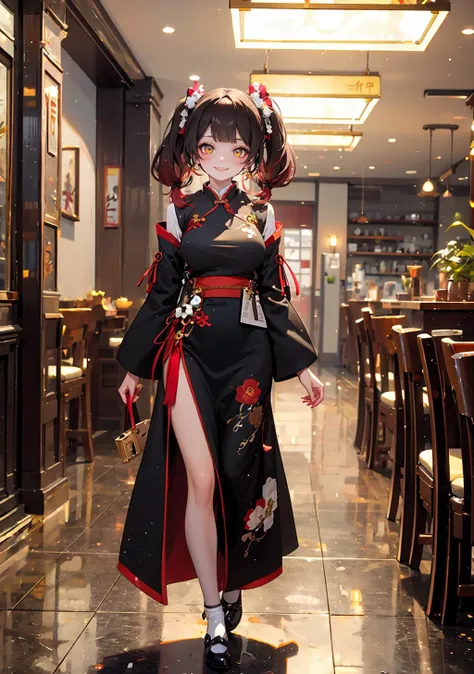 (masterpiece,best quality:1.4), high resolution, Front face lighting
xray girl, full body, little body, cute woman, highlight, fantasy scenery,
smile, blush,
shiny skin, shiny hair, large breasts,
yellow eyes,
low twintails
chinese clothes, Cheongsam Dress, hanfu, indoors, China restaurant,
<lora:roboco-san_v1:0.9>
<lora:light powder:0.7>