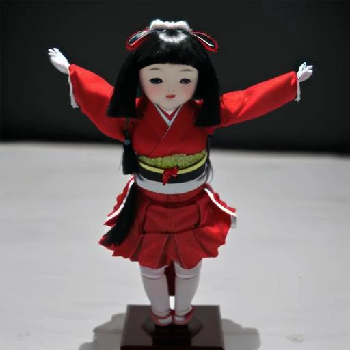 <lyco:Japanese doll:0.6>Japanesedoll, doll,
dancing, serafuku,