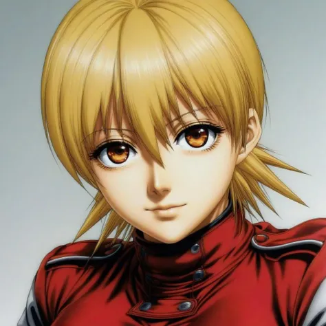 art by Kouta Hirano, Seras Victoria, portrait,<lora:SerasVictoriaLoRAv02:1>